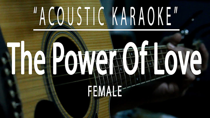 The Power of Love Acoustic version - Acoustic performance video thumbnail