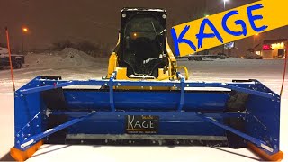 Demoing a KAGE Snowpusher *Big Storm Coming*