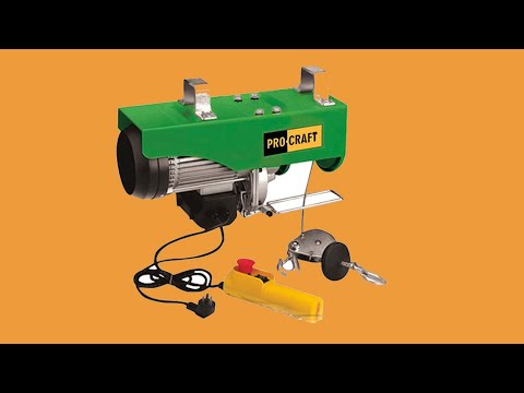 Телфер PROCRAFT TP250, 540 W, 125/250 кг #9-eWZ85SLNM