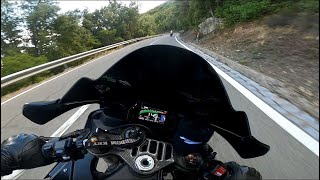 FULL SEND ON MOUNTAIN ROADS | Yamaha R1 | SC-Project *RAW SOUND*