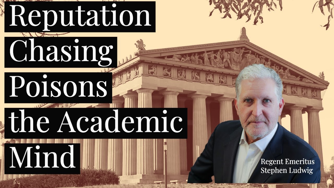 Reputation Chasing Poisons The Academic Mind
