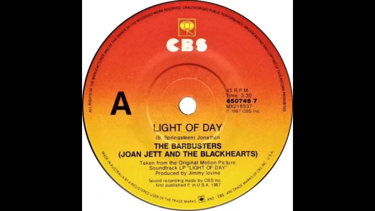 The Barbusters   [ Joan Jett and The Blackhearts ] - Light of Day