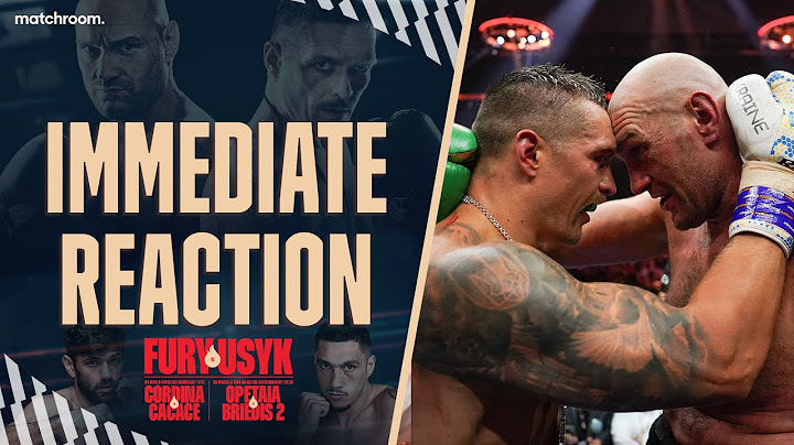 Tyson Fury's Post-Fight Press Conference After Oleksandr Usyk Defeat
