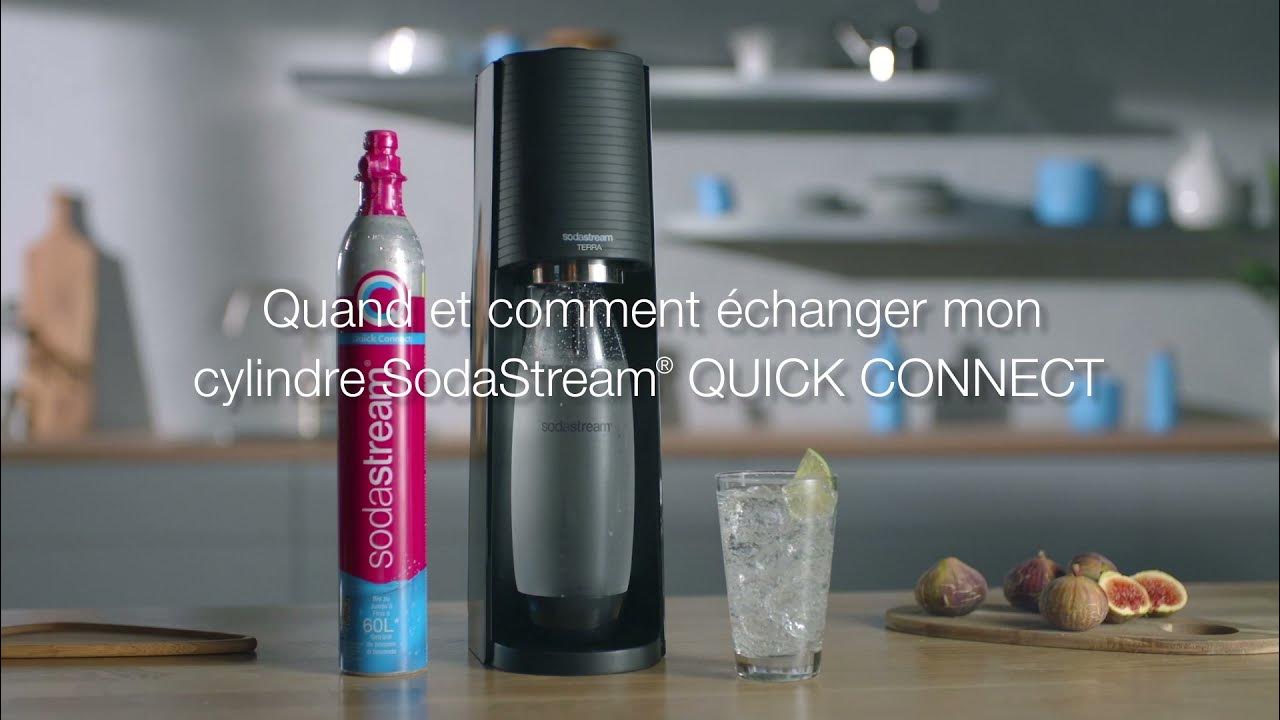 TUTO BULLES GAZ: Quand et comment échanger mon cylindre SodaStream Quick  Connect ? 