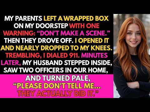 My Parents Left A Wrapped Box On My Doorstep With 1 Warning. I Opened It And Immediately Called 911.