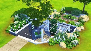 TINY UNDERGROUND HOUSE 🌿 | The Sims 4 | Speed Build