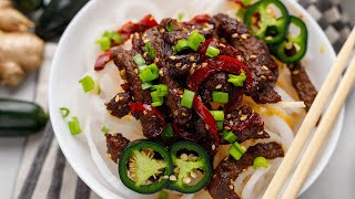 Keto Crispy Sesame Beef Recipe [with Daikon Noodles] by RuledMe 2,439 views 3 weeks ago 2 minutes, 31 seconds