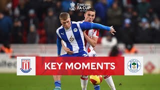 Stoke v Wigan | Key Moments | Fourth Round | Emirates FA Cup 2021-22