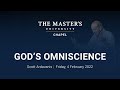 God&#39;s Omniscience - Scott Ardavanis