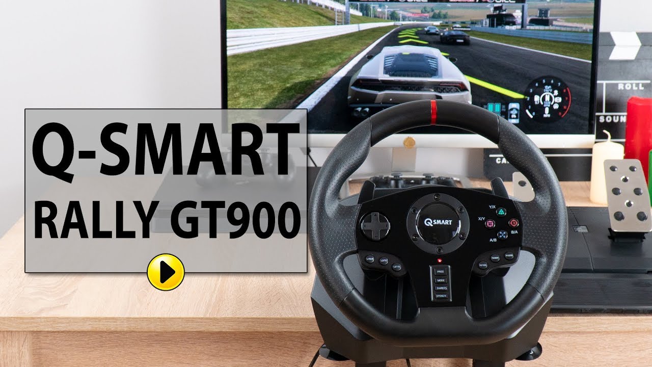 Kierownica Q-SMART Rally GT900 - YouTube