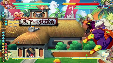 DBFZ android 18 21 and Vegito ToD combo.