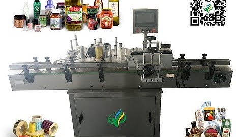how to thread label for round bottles labeling machines sticker bottle labeler meaisín lipéadú