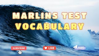 Marlins Test For Seafarer - Vocabulary