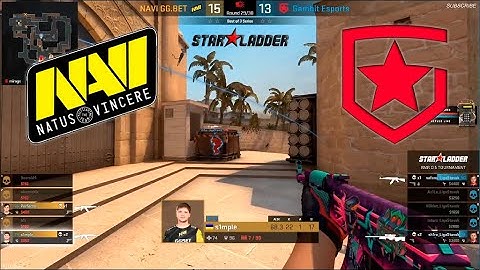 NaVi vs Gambit - StarLadder CIS RMR 2021 | CSGO HIGHLIGHTS