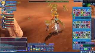 Digimon Masters Online - Leveling Anubismon Level 44