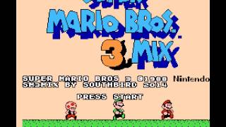 Super Mario Bros 3Mix - Tittle Theme(New Super Mario Bros. Wii 8-Bit Remix) - User video