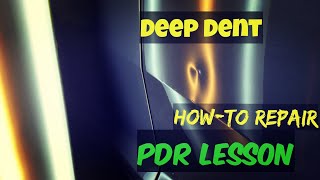 DEEP Dent Repair REAL world PDR