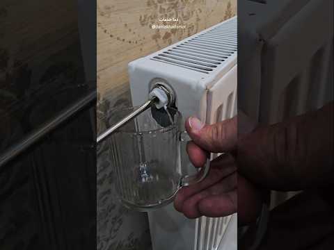 هواگیری رادیاتورها ولاگ روزانه تعمیر پکیج هواگیری رادیاتور هواگیری شوفاژ ولاگ 