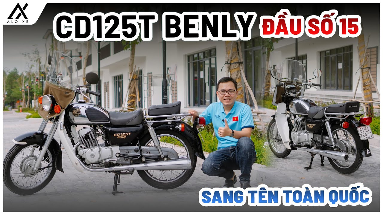 Honda CD125T BENLY ĐỜI 2002 Nguyên bản  Moto chính hãng