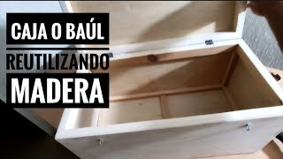 Cómo hacer una caja o baúl de madera by Recicla Pallet 658 views 10 months ago 9 minutes, 32 seconds