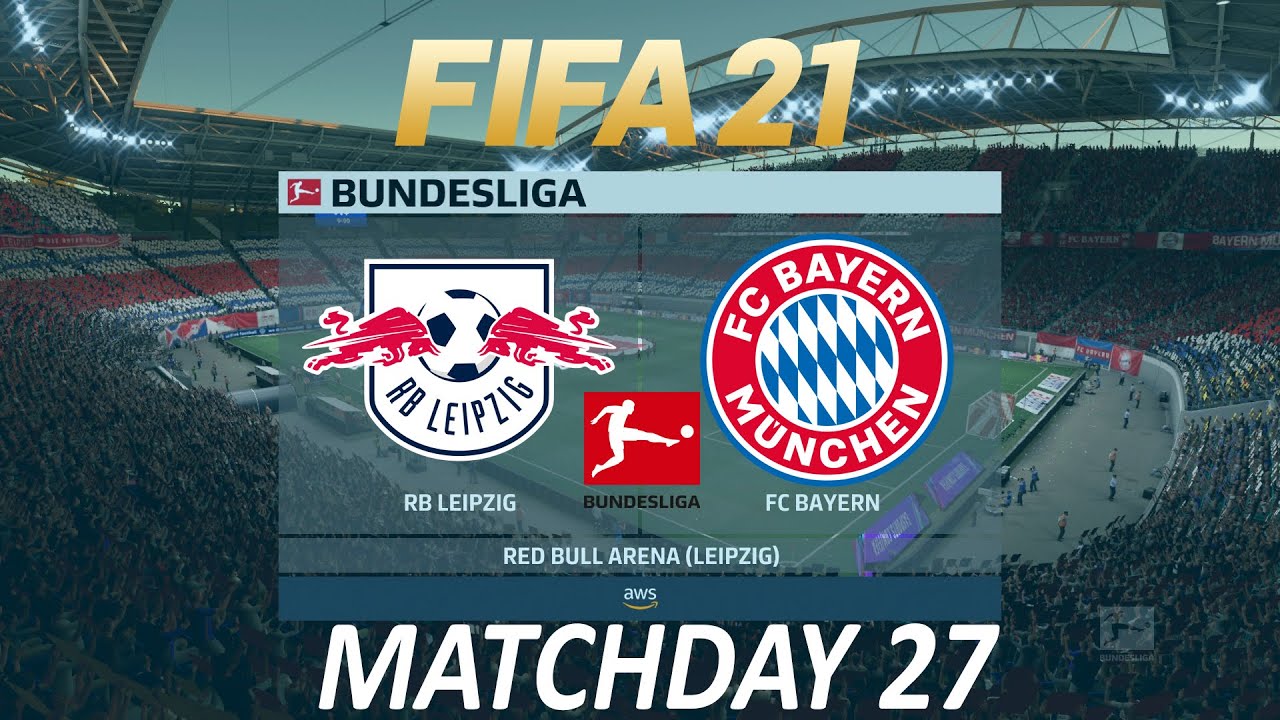 FIFA 21  RB Leipzig vs Bayern Munich - Red Bull Arena (Full 4K Gameplay) 