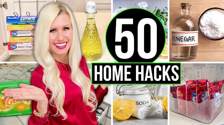 50 LIFE CHANGING HOME HACKS YOU WISH YOU KNEW SOON...