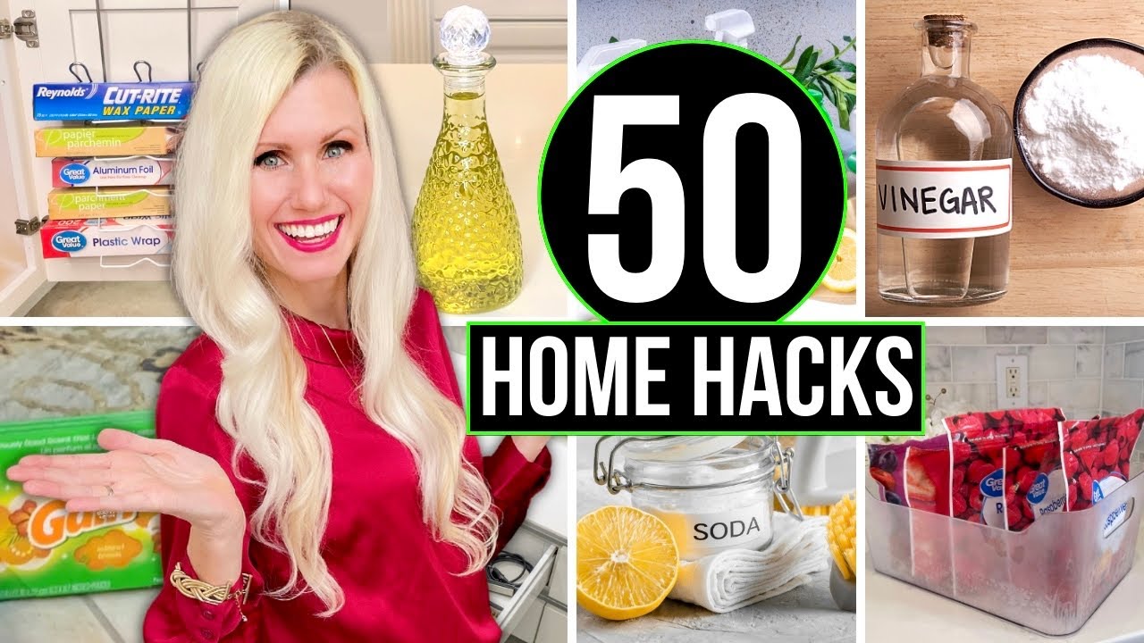 50 LIFE CHANGING HOME HACKS YOU WISH YOU KNEW SOONER!🤯 