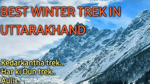Best Winter Trek in Uttarakhand || Uttarakhand Trek || Winter Trek 2021 || Uttarakhand Diaries ||