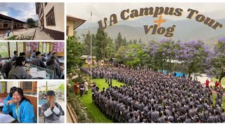 UA Campus Tour + Vlog, cutest subscribers 💕 | #bhutanesevlogger