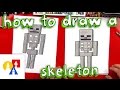 How To Draw A Minecraft Skeleton