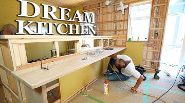 Open Kitchen with a Cozy Japanese Inspired Breakfast Bar | New Build Season 5 Part 11