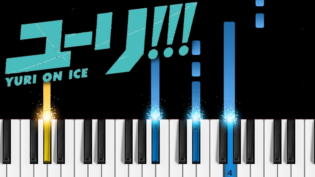 Yuri On Ice History Maker Piano Tutorial How To Play History Maker ユーリ On Ice Youtube - yuri on ice roblox piano sheet