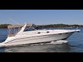 1995 Sea Ray 33 Sundancer Prelim Video