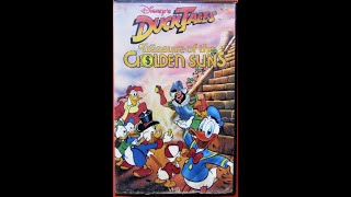 Ducktales Treasure Of The Den Suns South African Vhs Closing Disney 1988