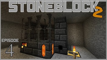 A SMELTERY AND BASE LAYOUT!- Stoneblock 2: 4 [Modded Minecraft]