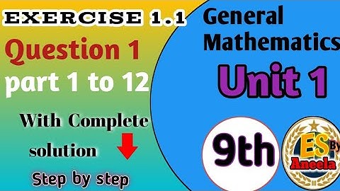 General Maths Class 9 Unit 1 Exercise 1.1Full Q1|Arts Group|How To Convert %  into Common Fractions
