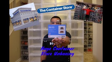 MY JORDAN COLLECTION- THE CONTAINER STORE UNBOXING