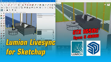 Lumion LiveSync for SketchUp - Test on GTX 1650ti Download and install