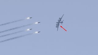 Today, Ukrainian air missiles shoot down more Russian Tu-95 Bombers and all helicopter | milsim