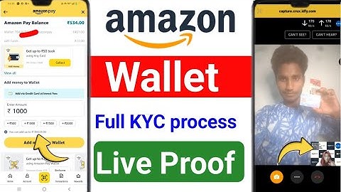 amazon pay wallet ki complete kyc kaise kare | how to kyc amazon pay wallet | how to kyc amazon pay