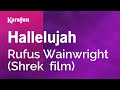 Karaoke Hallelujah - Rufus Wainwright *