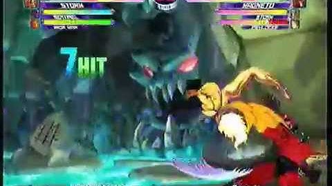 MvC2: Storm tj Infinite DHC Sent 100% by Josh 360