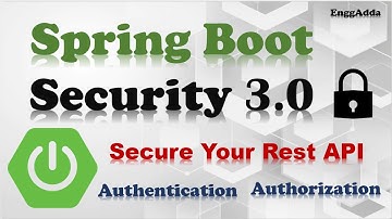 Spring Security in Spring Boot 3.0| Authentication and Authorization |New Changes | EnggAdda