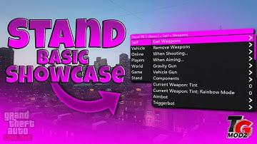 NEW Stand Mod Menu for GTA 5 ONLINE  – free Download and guide! (undetected 2025)