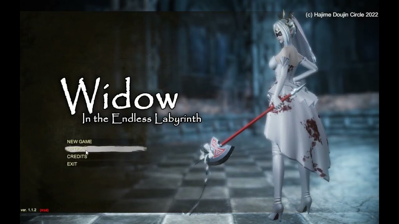 Widow in the Endless Labyrinth Gameplay Video