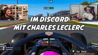 Mit CHARLES LECLERC im Discord.