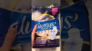 Always Extra Heavy Overnight Maxi Pads with Flexi Wings Review