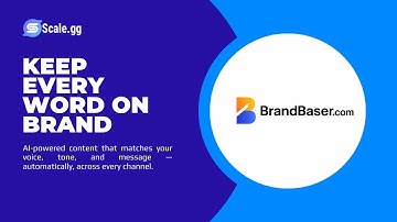BrandBaser: Define Your Brand Voice Once, Use It Everywhere 🎯 | Consistent Messaging with AI