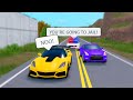 He Said My Car Was BAD! Street Race Ends In POLICE CHASE! (Roblox)