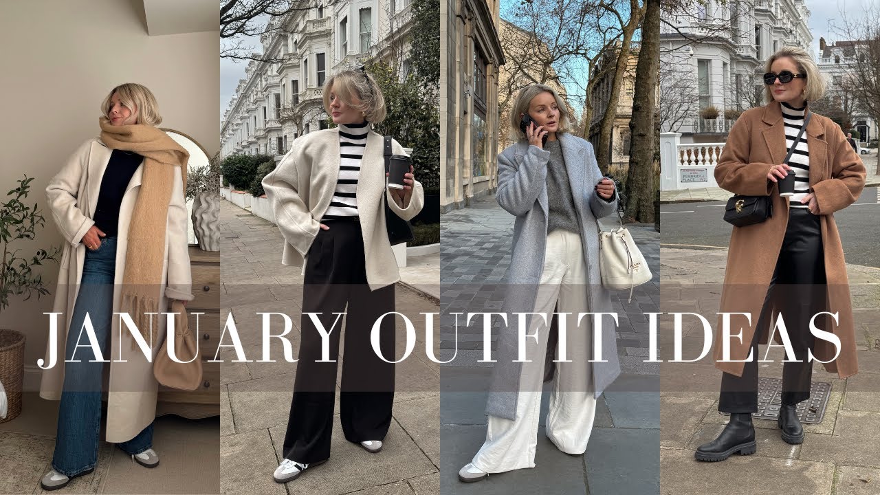 SIMPLE AND CLASSIC OUTFIT IDEAS + JANUARY CATCH UP, NEW IN MY